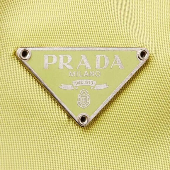 Prada Light Green Tessuto Nylon Mini Bag - Picture 6 of 10